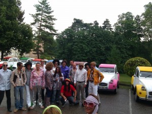 Rallye en 2cv déguisé