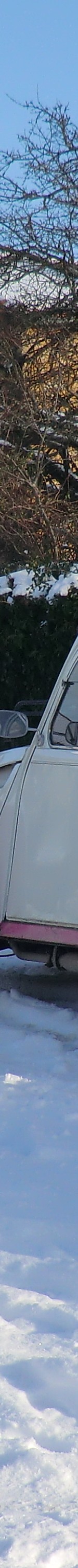 2cv sous la neige