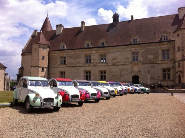 rallye 2cv séminaire bourgogne chailly