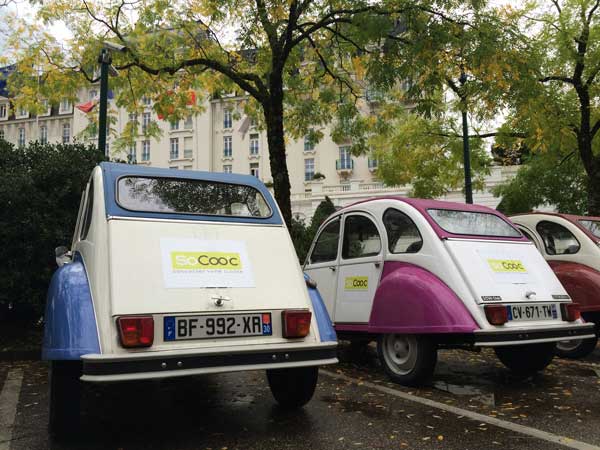 personnalisation voiture 2cv verte