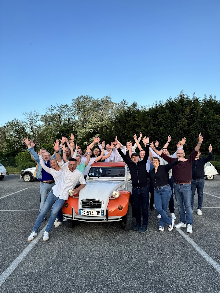 balade en 2CV dans la Dombes