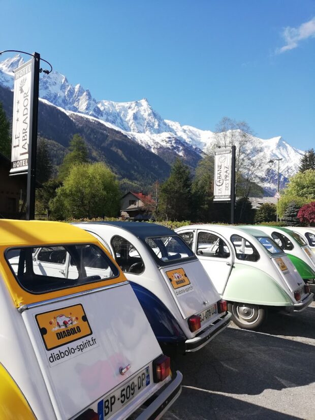 rallye 2CV en suisse italie