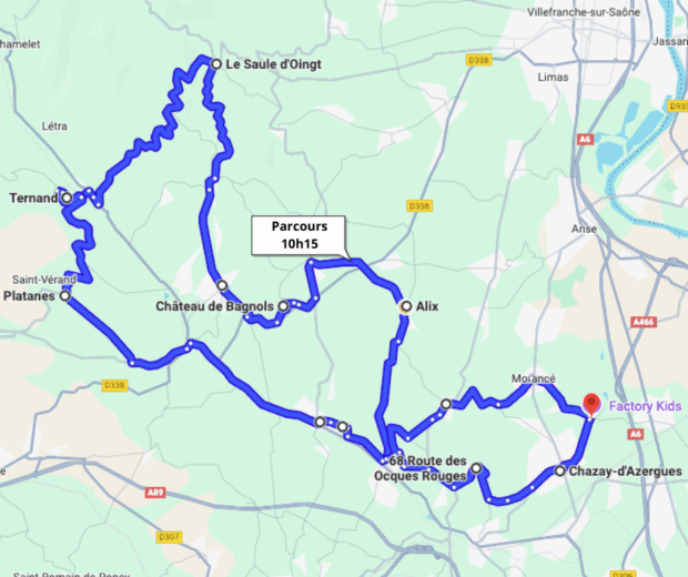 Parcours particulier vadrouille de 10h15