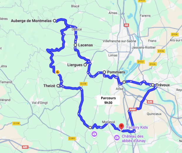Parcours particulier vadrouille de 9h30 en 2CV